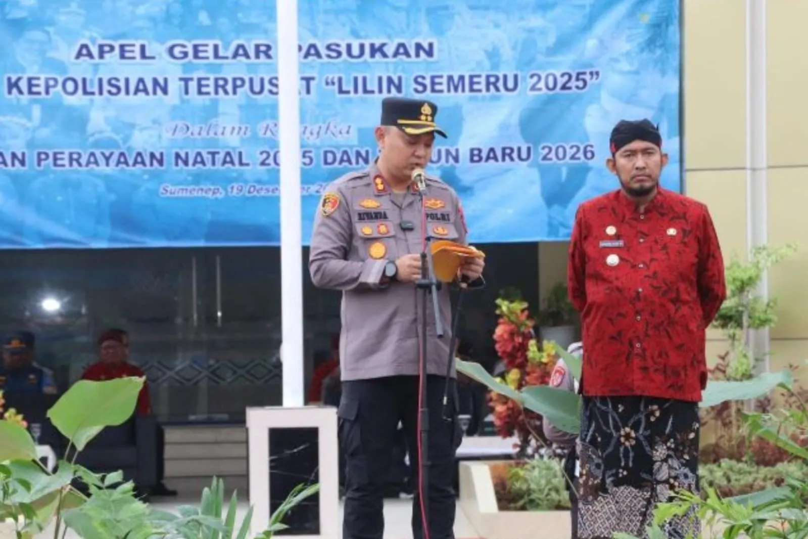 Dihadiri Bupati, Polres Sumenep Gelar Apel Pasukan Operasi Lilin Semeru 2025 Siap Amankan Nataru (Ilustrasi)
