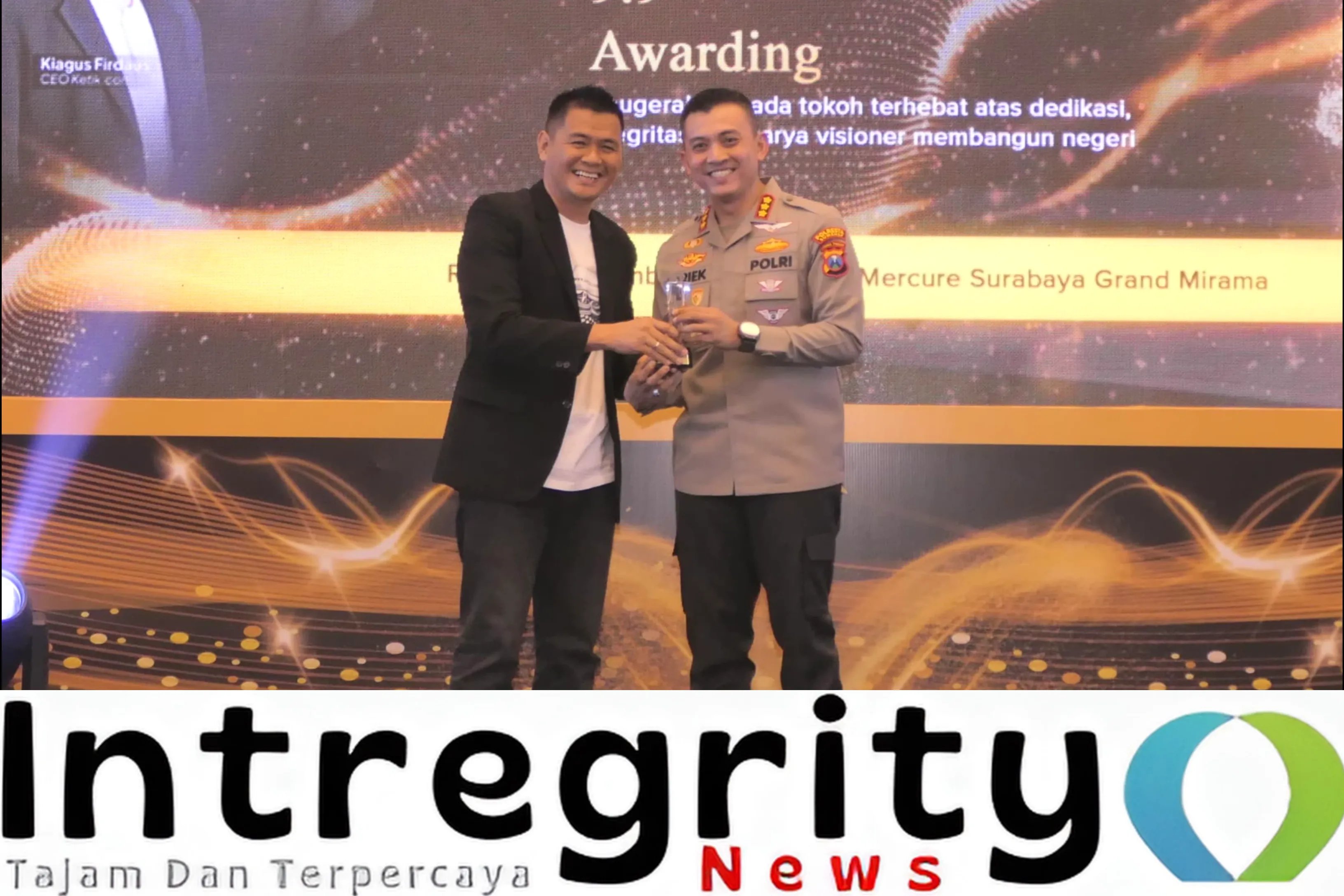 Kombes Pol. Ariek Raih Penghargaan Penggerak Transformasi Polresta Sumenep di 9.9 Awarding Ketik.com (Ilustrasi)