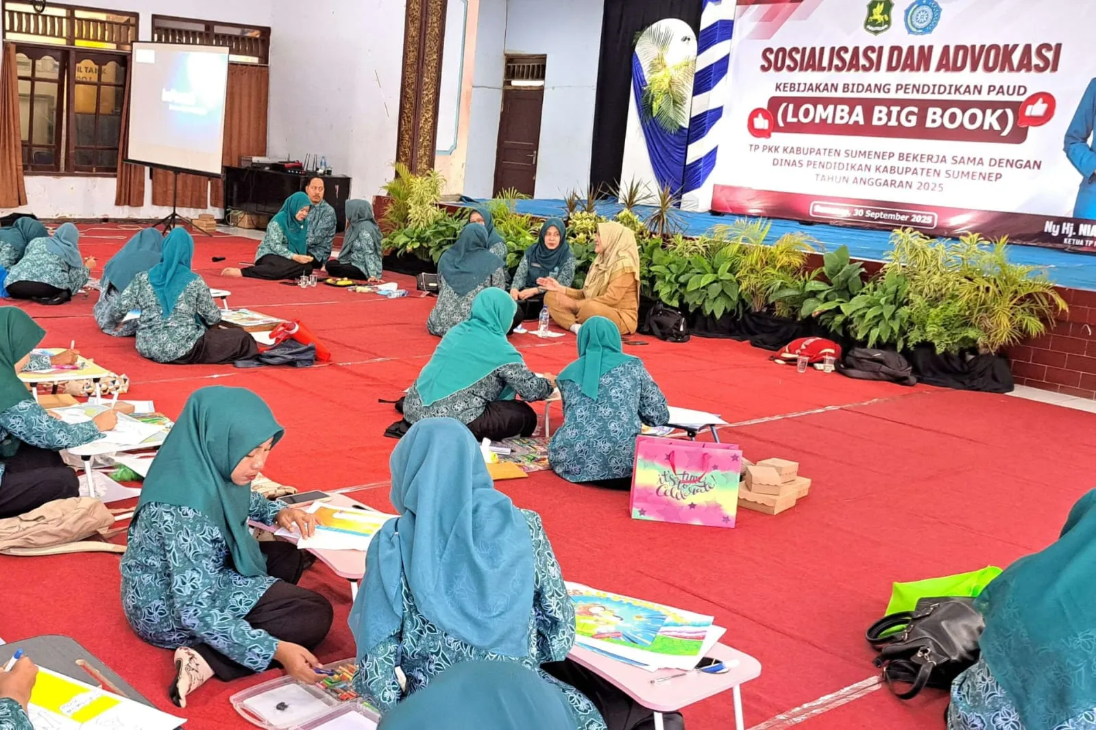 Gandeng Dinas Pendidikan, TP PKK Sumenep Sukses Gelar Lomba Big Book (Ilustrasi)