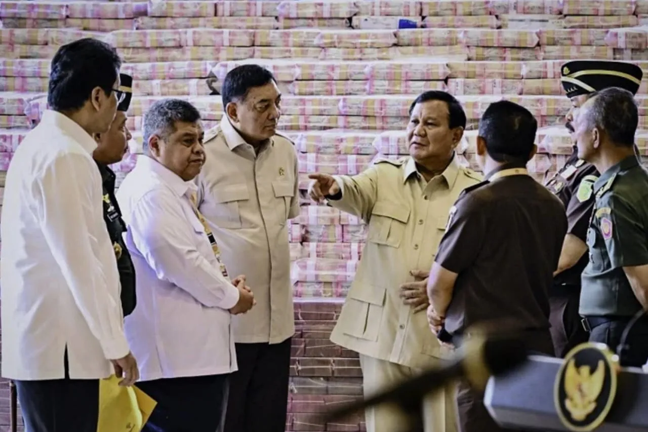 Presiden Prabowo Saksikan Penyerahan Uang Hasil Korupsi CPO Rp13,2 Triliun, Pesan Khusus untuk LPDP (Ilustrasi)