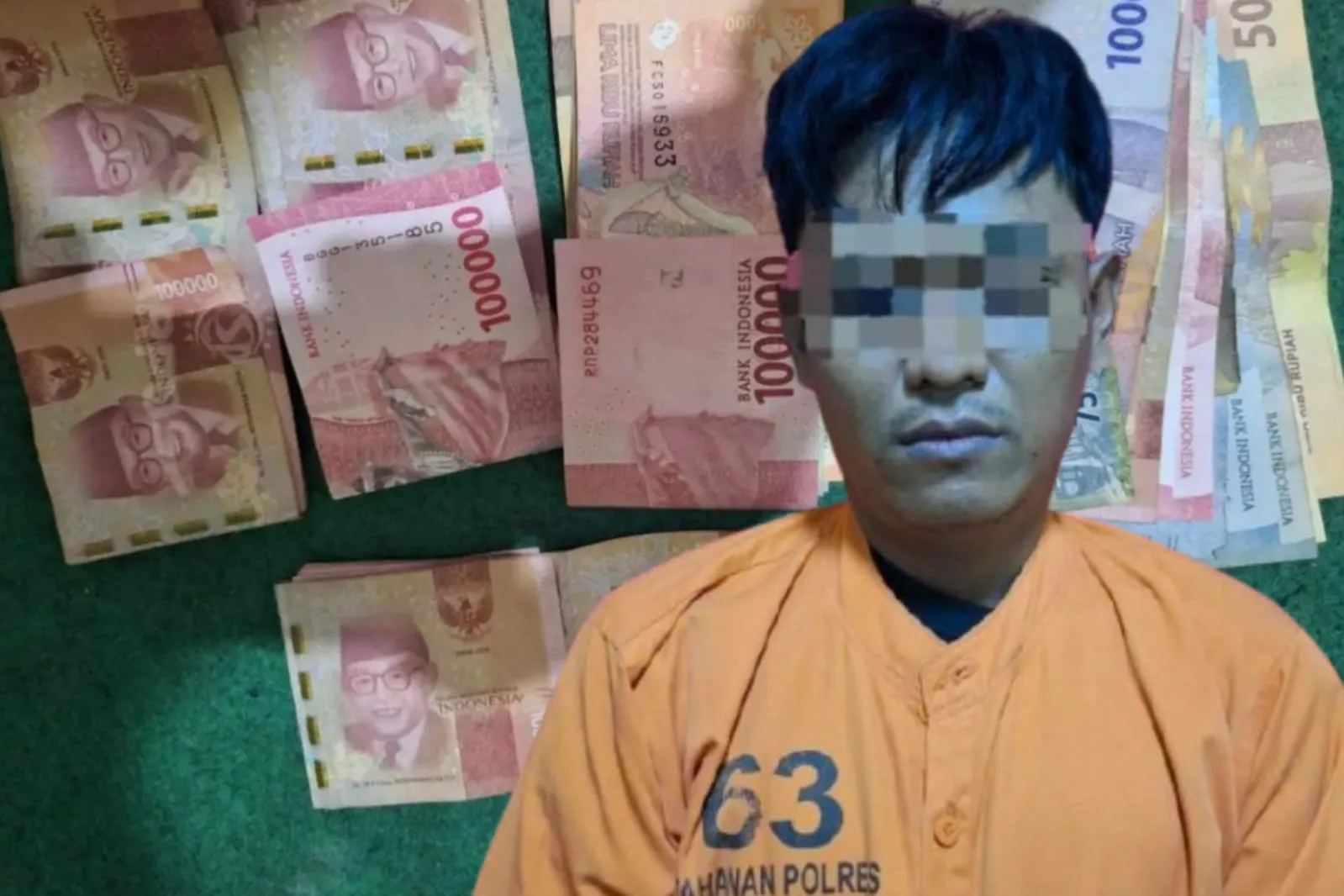 Pelaku Bobol Atap, Curi Rp140 Juta di Rumah Warga Ganding Diamankan Polisi (Ilustrasi)