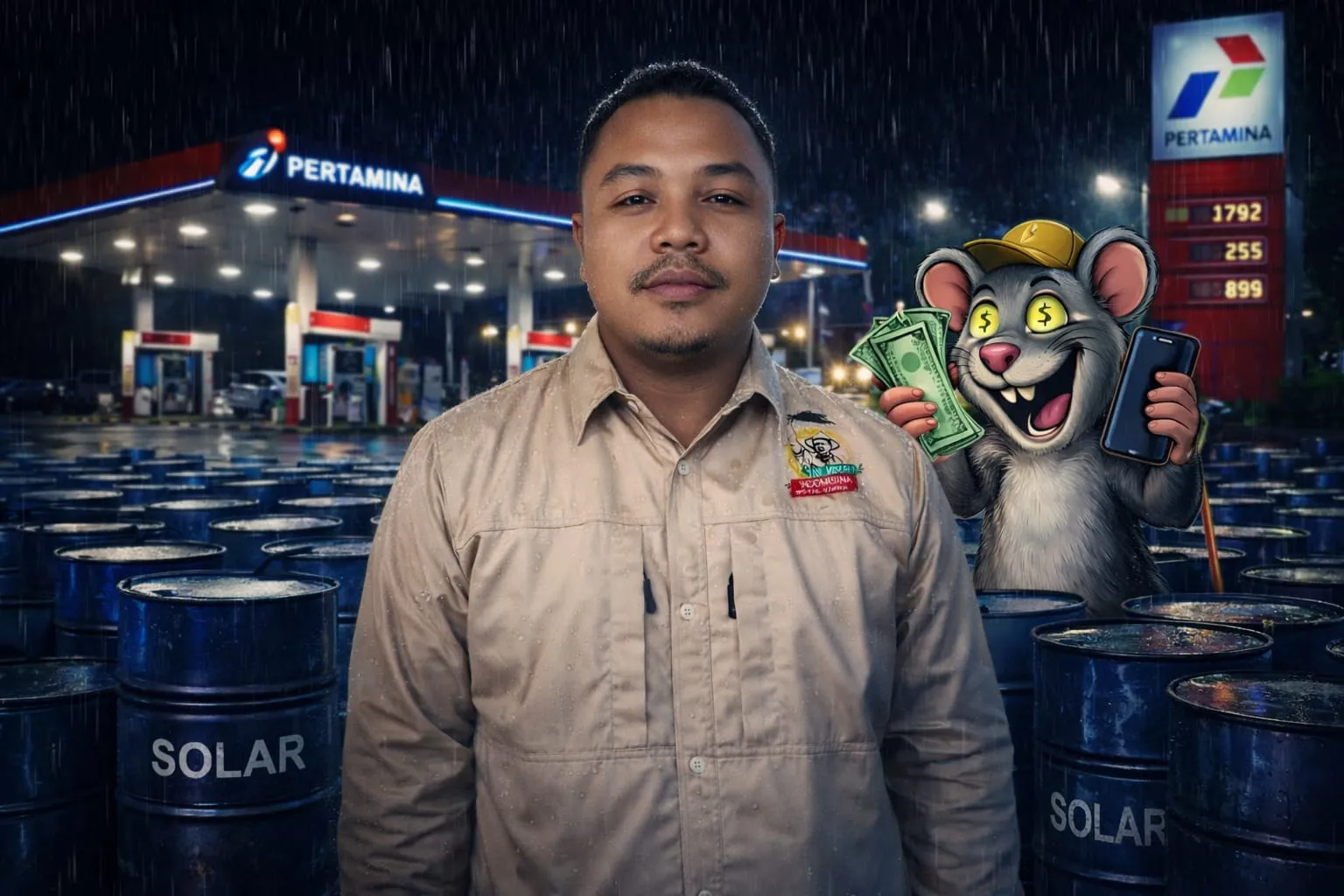 Mafia BBM Solar Diduga Pakai Barcode Kelompok Tani, DPD TMI Sumenep Desak APH Usut Tuntas (Ilustrasi)