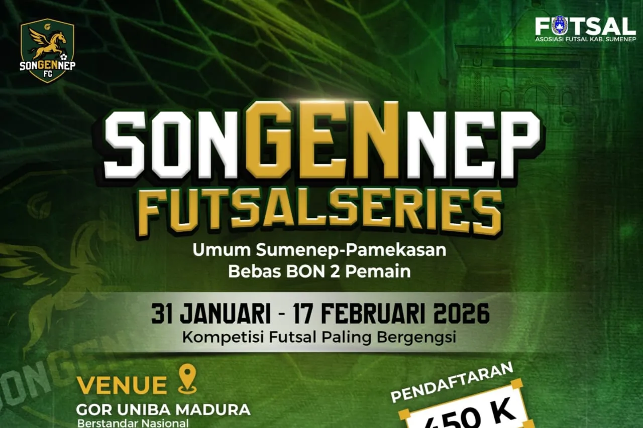 Potensi Futsal Ujung Timur Madura Dikembangkan, SonGENnep FC Gelar Turnamen (Ilustrasi)