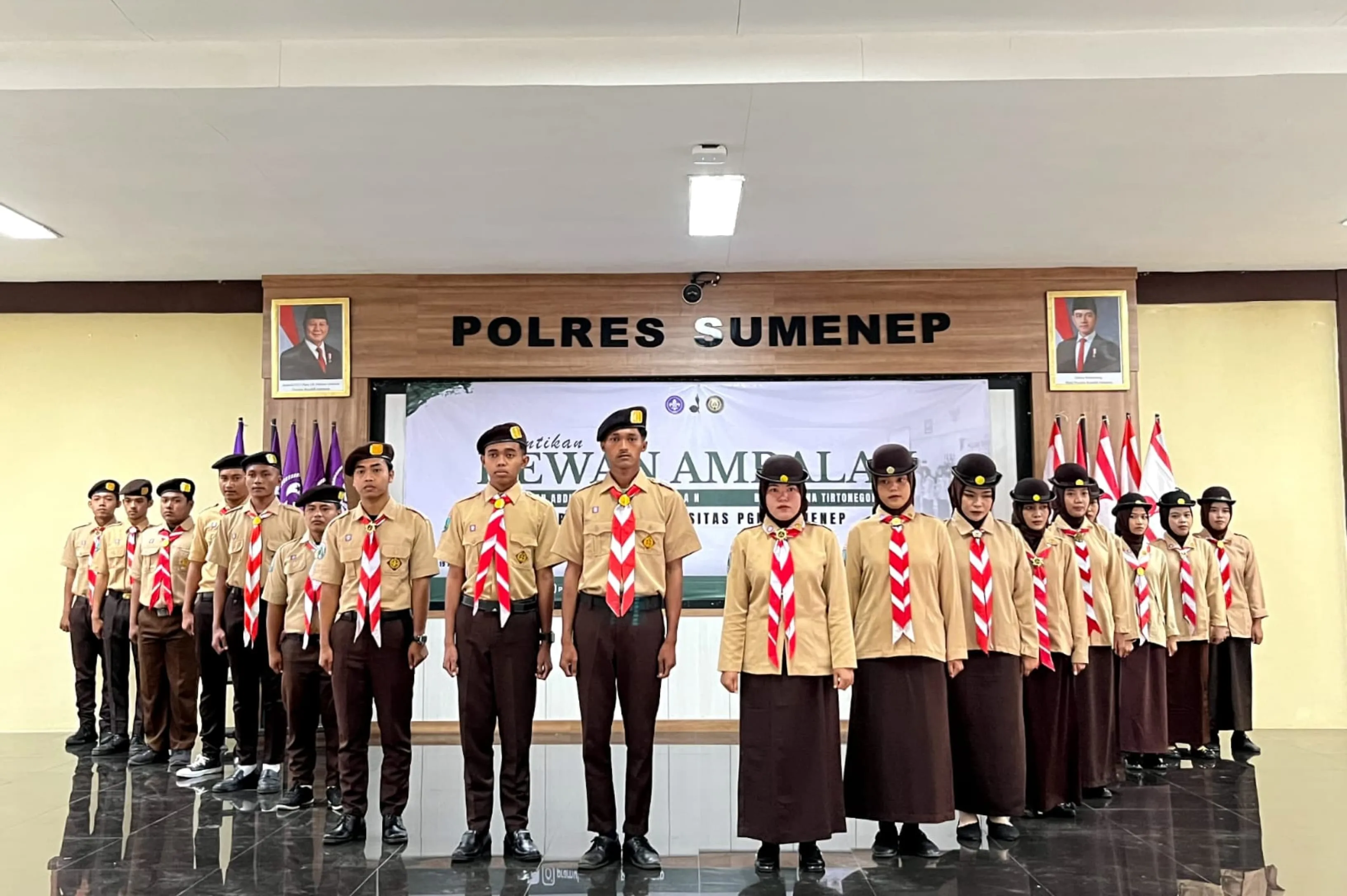 Dilantik di Aula Polres Sumenep, Dewan Ambalan Pramuka UPI Usung Paradigma Kolektif dan Kreatif (Ilustrasi)