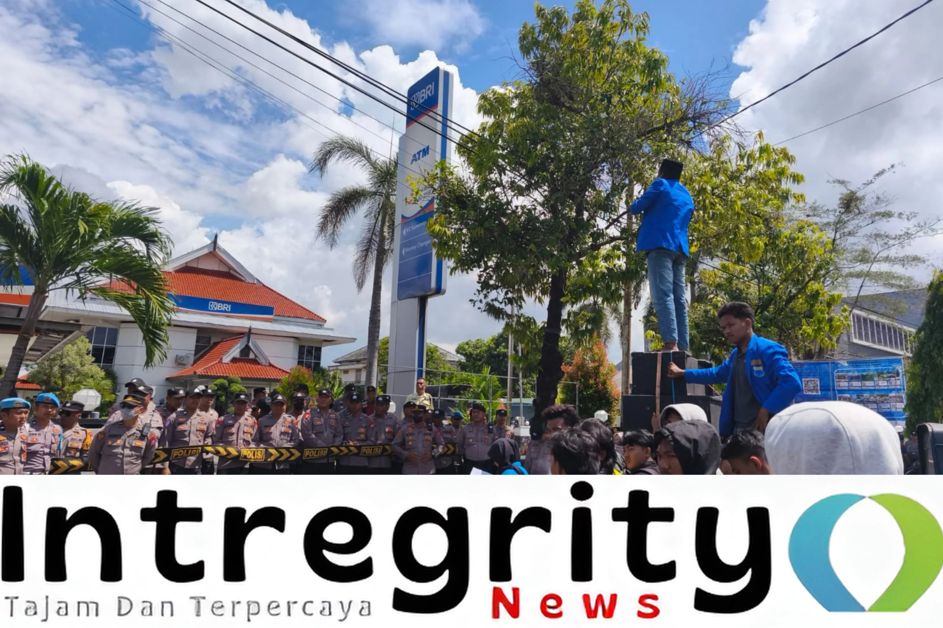 Protes Dugaan Penipuan Pinjaman SK Pensiun, PMII UNIJA Demo BRI Sumenep (Ilustrasi)