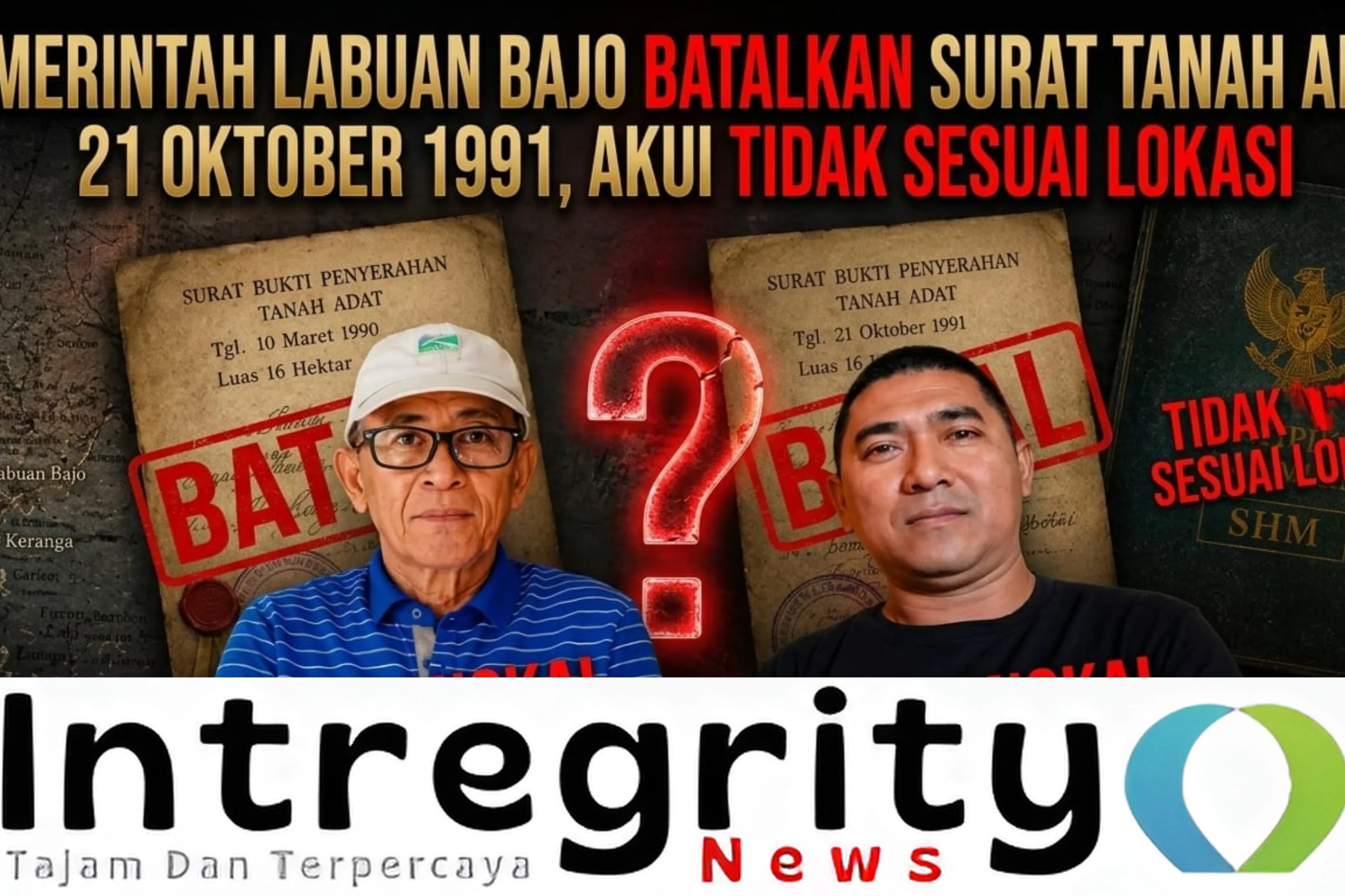 Pemerintah Labuan Bajo Batalkan Surat Tanah Adat 21 Oktober 1991, Akui Tidak Sesuai Lokasi (Ilustrasi)