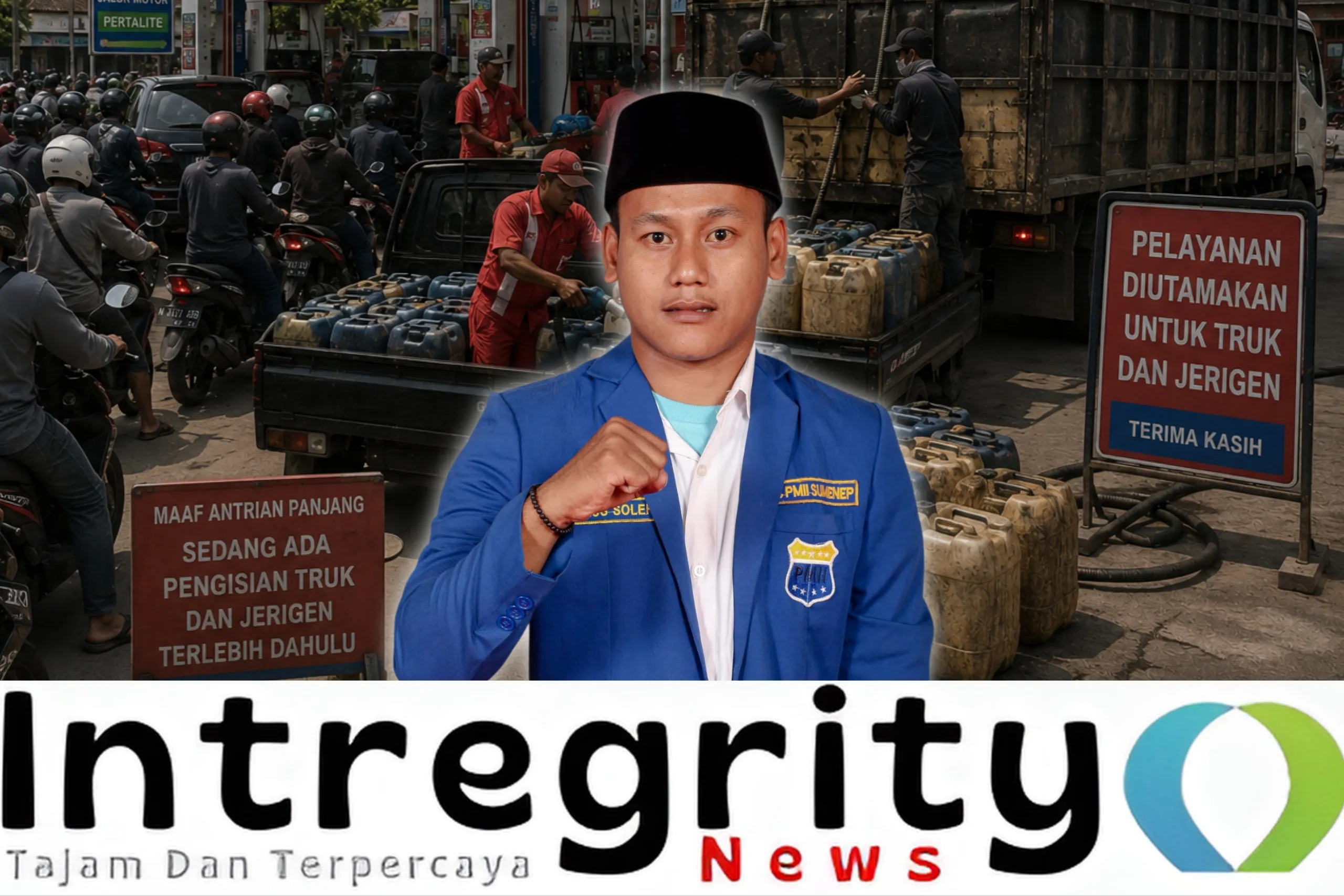 Mafia Jerigen Beraksi di SPBU Paberasan, Rakyat Sumenep Menjerit di Tengah Kelangkaan (Ilustrasi)