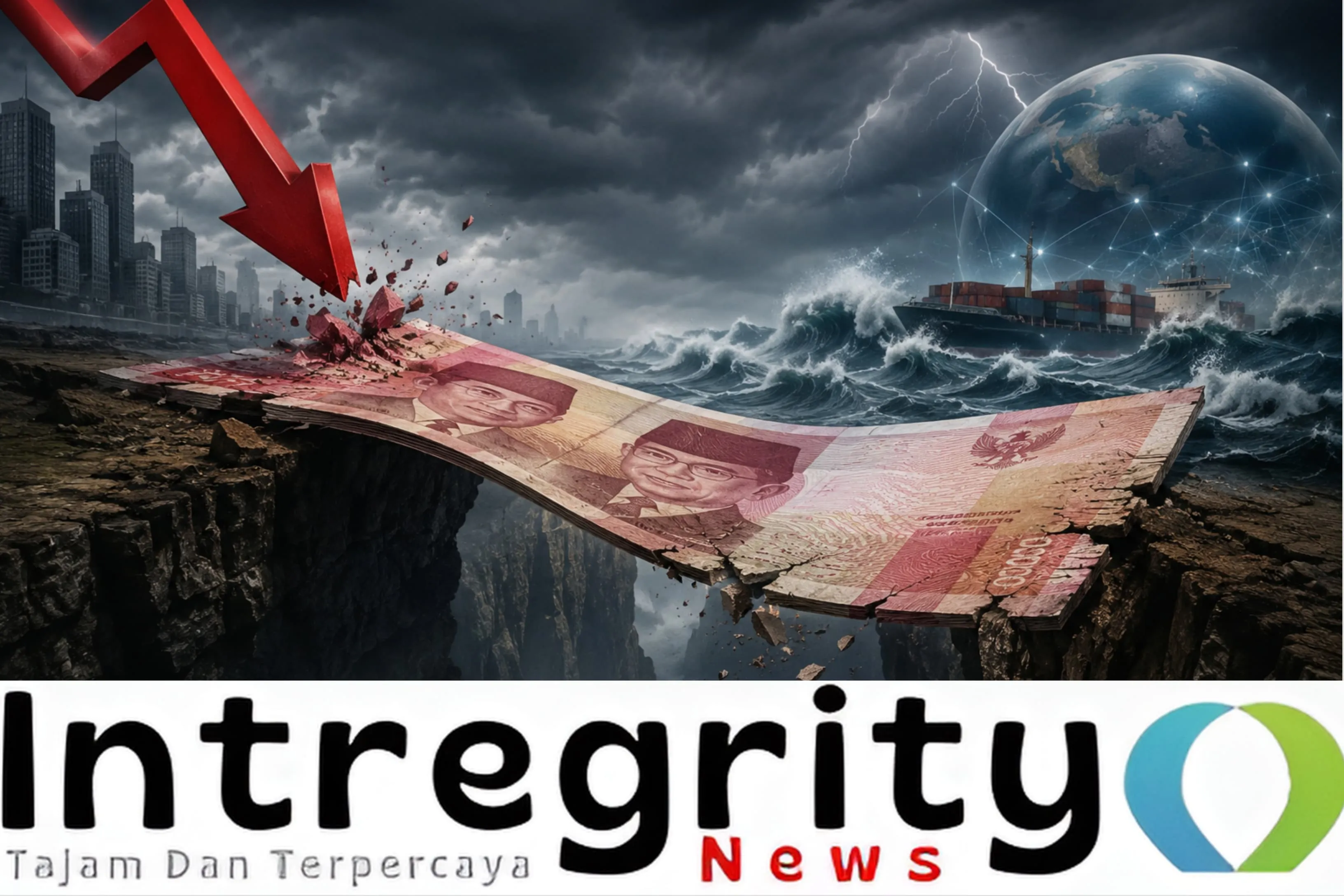 Menembus Batas Psikologis, Rupiah Menyentuh 18.000 /US$ di Tengah Efisiensi, Inflasi, dan Geopolitik Global (Ilustrasi)