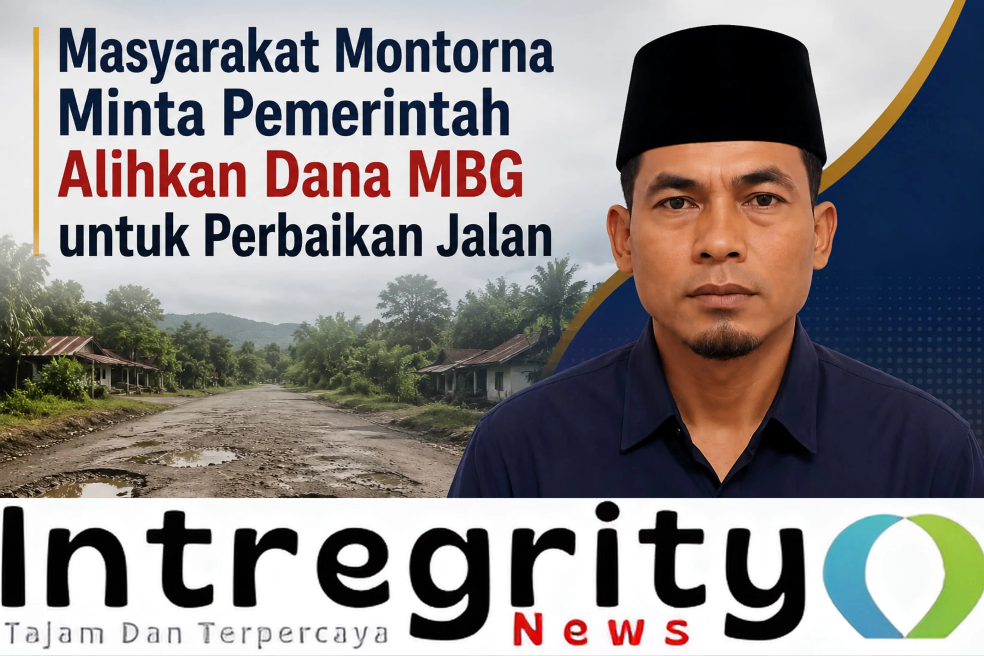Ketika MBG "Memakan" Jalan Desa (Ilustrasi)